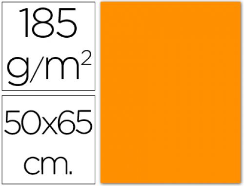 Cartolina guarro 50x65 cm 185 gr laranja , Guarro , 12676 , 3148954223209